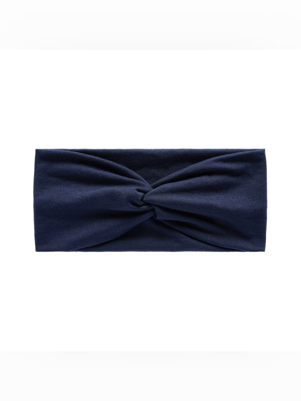 Navy Twist Headband for Women